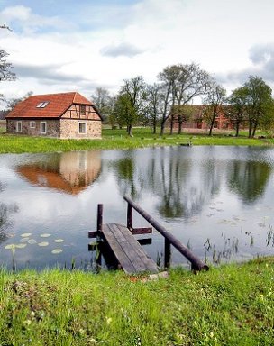 The Pond House for family recreation